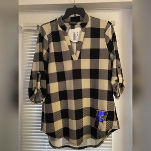 NWT!! University of Florida Plaid Tunic